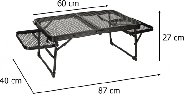 Sklopivi kamping stol s aluminijskom konstrukcijom