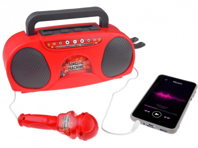 Dječji radio s bežičnim zvučnikom i mikrofonom