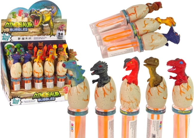 Sapunski mjehurići s dinosaurima 18 cm – razne boje