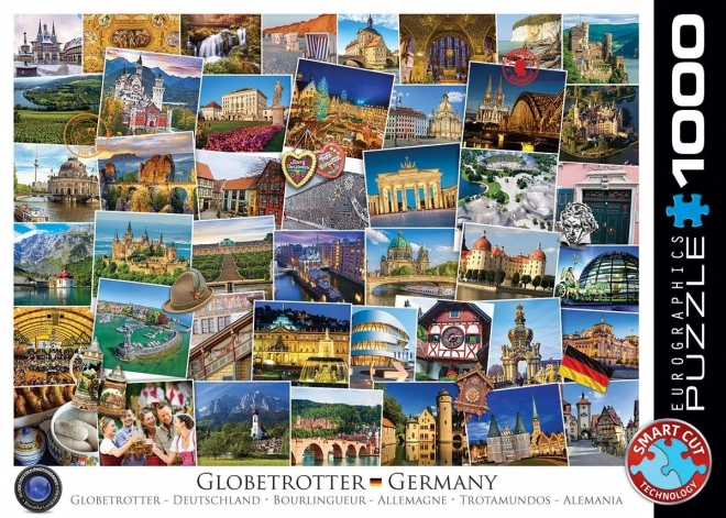 EUROGRAPHICS Puzzle Svjetobegnik - Njemačka 1000 dijelova