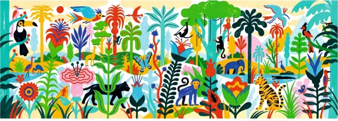 Slagalica DJECO Jungle 100 dijelova