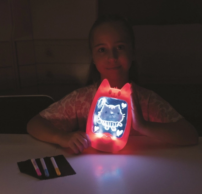 Gabi Prijenosna osvijetljena ploča Cat House