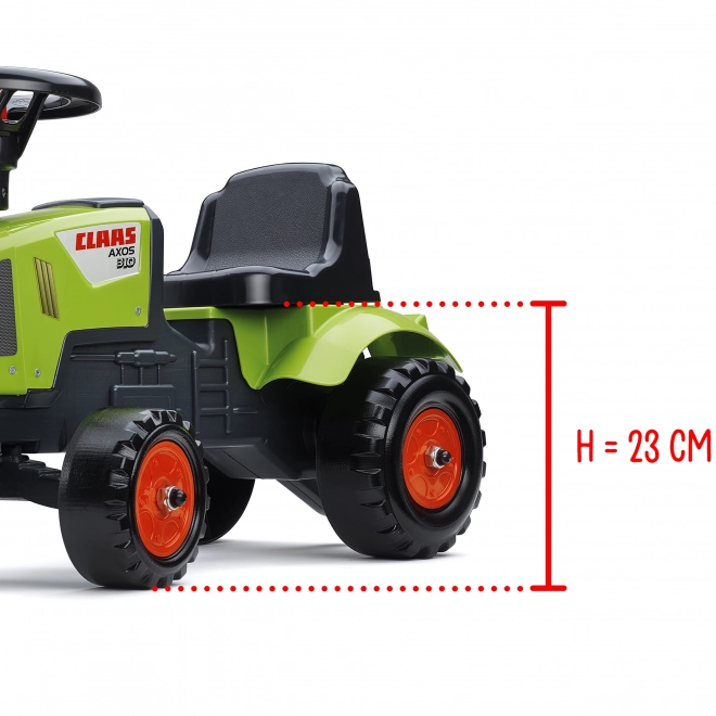 Guralica - traktor Claas s volanom i prikolicom