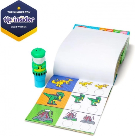 Samoljepljiva knjižica STICKER WOW – dinosaurusi