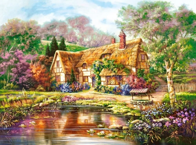 Puzzle od 3000 dijelova Sumrak kod Woodgreen Ponda