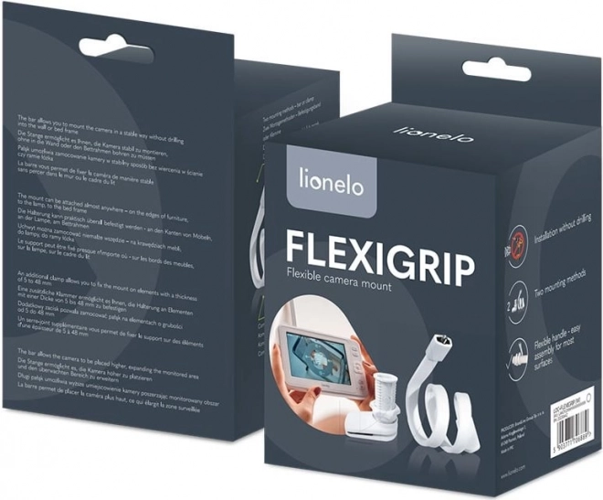 LIONELO Univerzalni držač za kameru Flexi Grip Bijeli