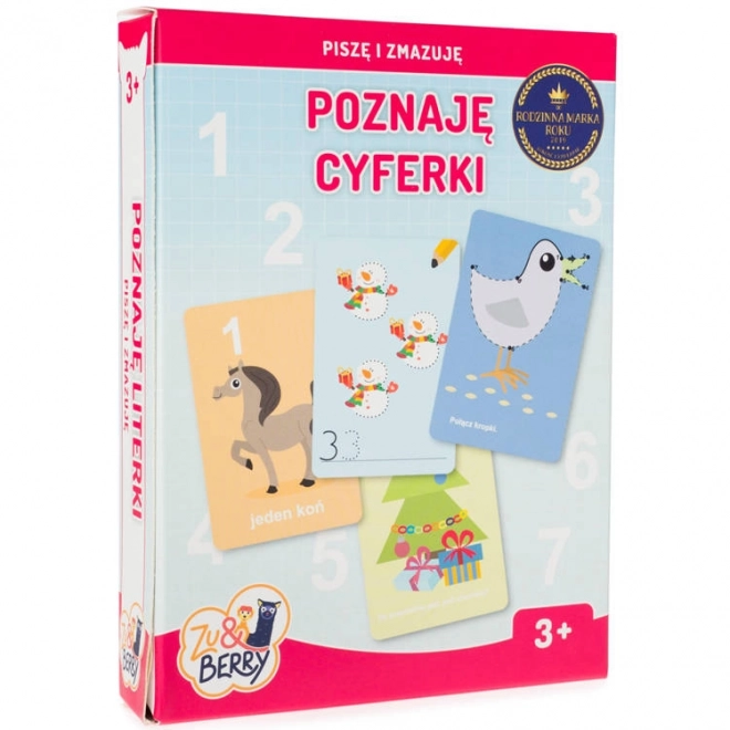 Zu&Berry Edukativne kartice za djecu s brojevima
