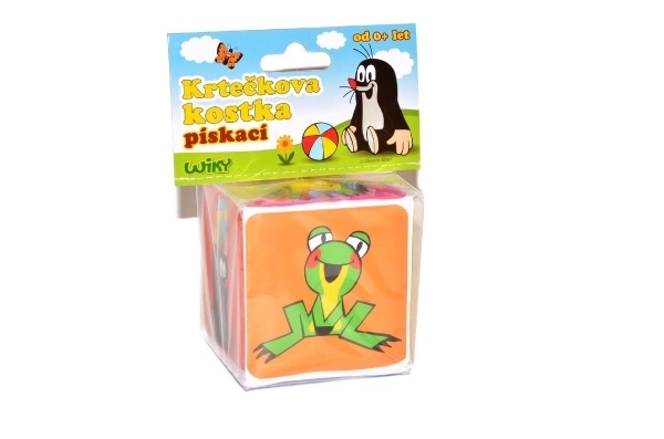 Škripava kocka s likovima iz Krtice