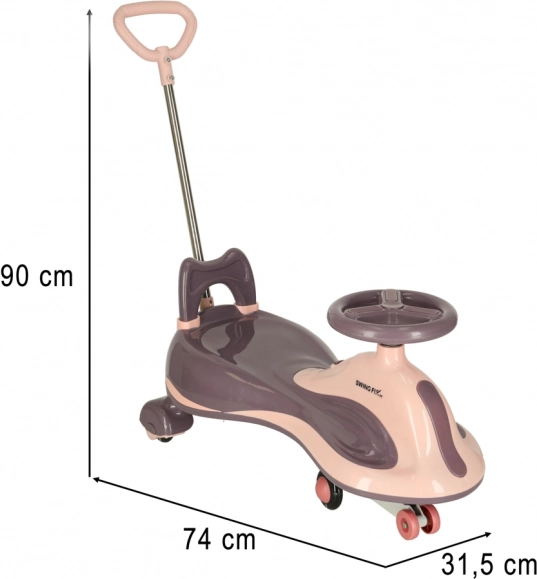 Gravitacijski odgurnik Swing FIX S2 s rukohvatom