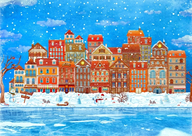 Puzzle Spremni za Božić 1000 dijelova ENJOY