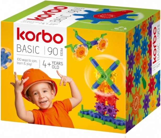 Konstruktorski set Korbo Basic s 90 dijelova