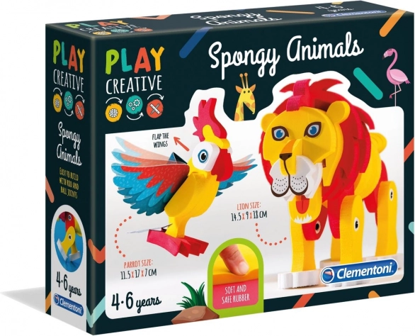 Clementoni mekane životinjice – kreativni set za djecu