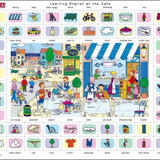 Puzzle Sat engleskog - 270 dijelova
