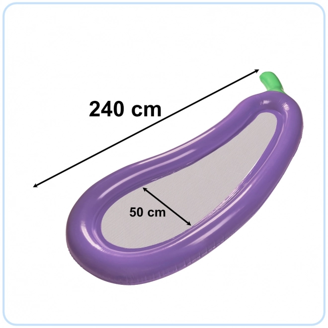 Duhajuća madrac patlidžan s mrežicom 240 cm
