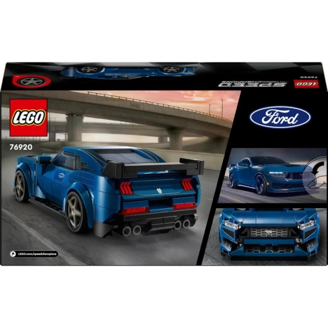 LEGO Speed Champions 76920 Sportski automobil Ford Mustang Dark Horse