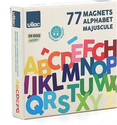 Vilac Drvena magnetska abeceda velika slova
