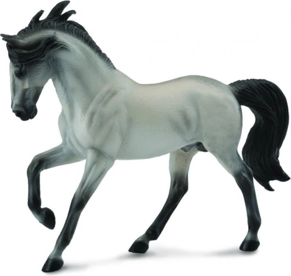 Collecta andaluzijski konj sivi figurica