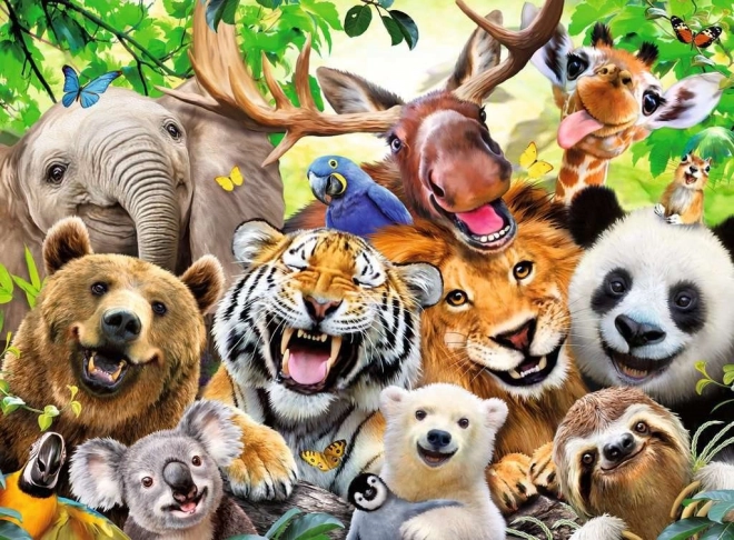 Puzzle Osmijeh, molim! XXL 300 dijelova od Ravensburger