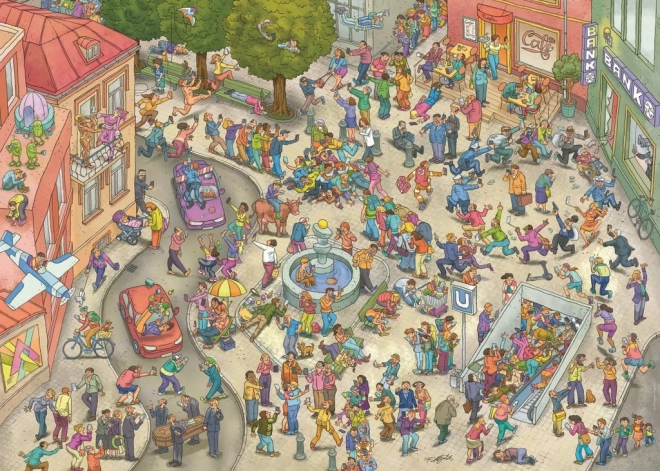 Heye puzzle Zombiji u pokretu 1000 dijelova