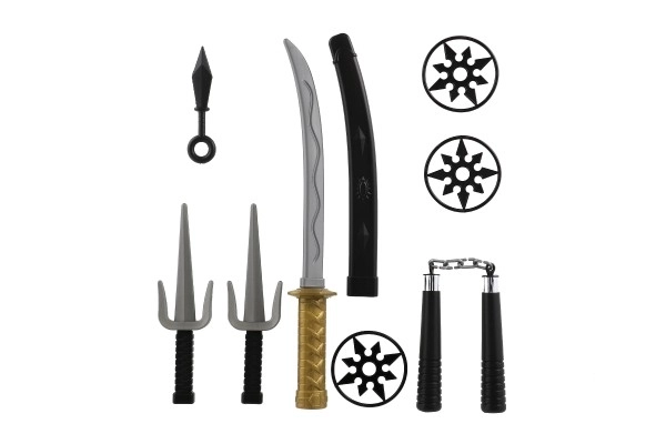 Ninja mačevački set s dodacima