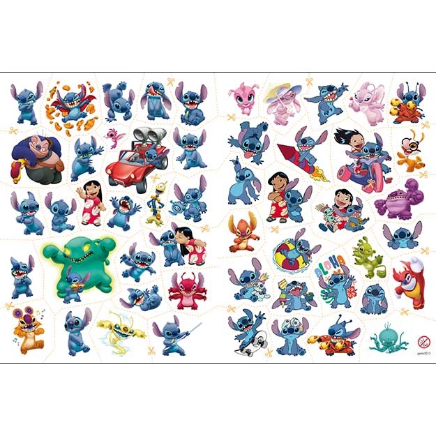 Bojanka s tetovažama Lilo & Stitch