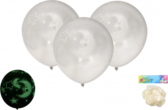 Baloni 30 cm – set 6 kom, svijetle u mraku