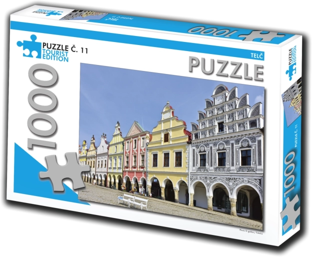 Puzzle Telč – turističko izdanje, 1000 dijelova