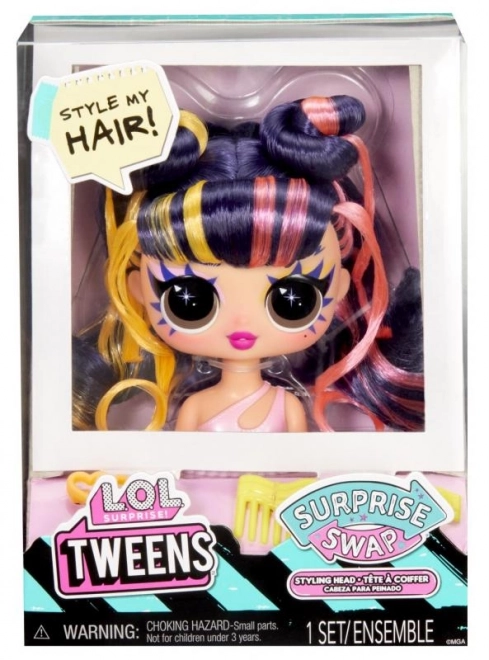 593522EUC L.O.L. Surprise Tweens Surprise Swap Glava za Stiliziranje