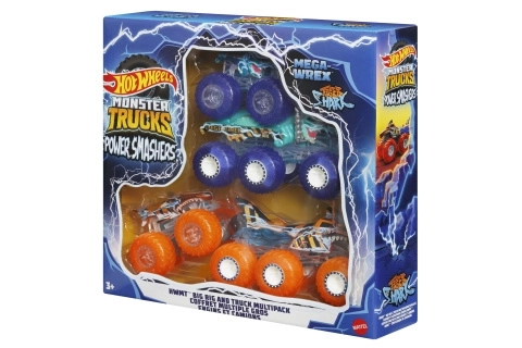 Hot Wheels Monster Trucks Power Smashers set vozila