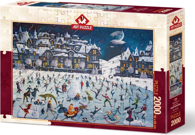 Puzzle Ples na ledu 2000 dijelova