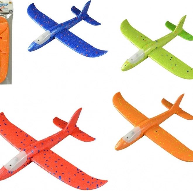 Bacajući avion s LED svjetlom