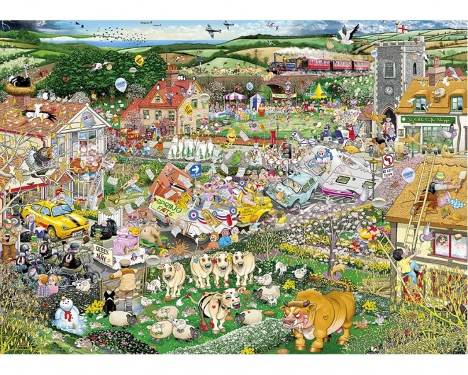 Puzzle Volim proljeće 1000 dijelova