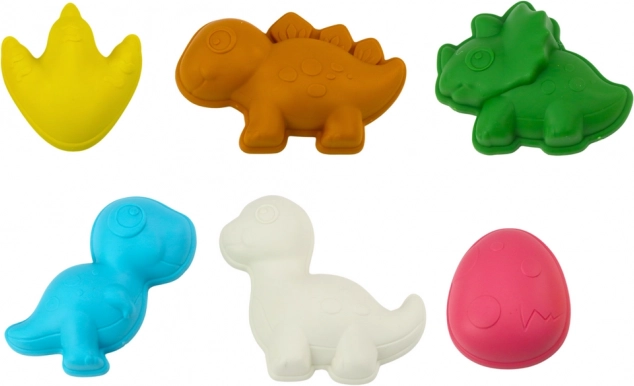 6 kalupa dinosaura za kreativnu zabavu