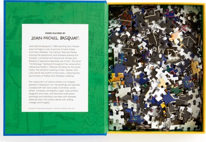 Puzzle Basquiat: svirači roga 500 komada