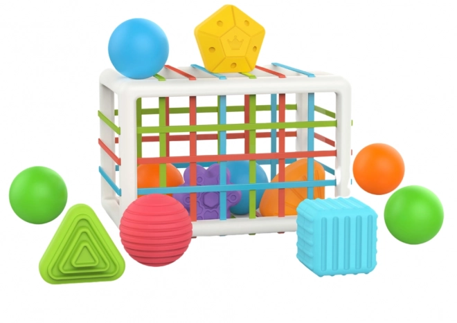 Fleksibilna kocka Ball Sorter Figurice za djecu