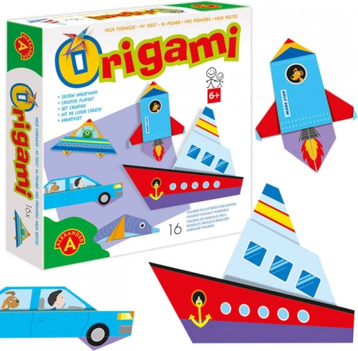 alexander moje prvo origami – brodići