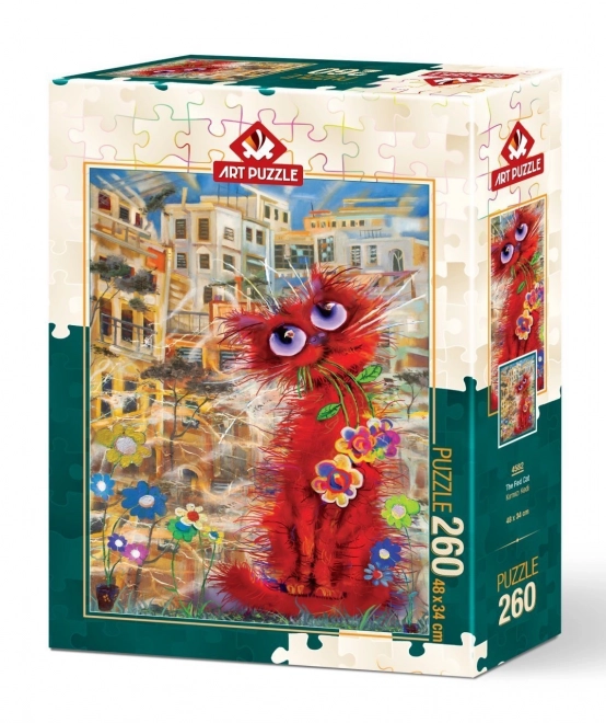 Puzzle Crvena mačka 260 dijelova