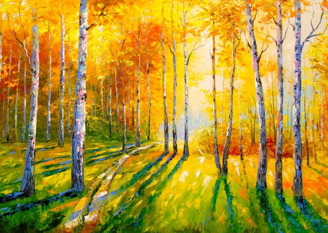 Enjoy puzzle brezova šuma 1000 dijelova