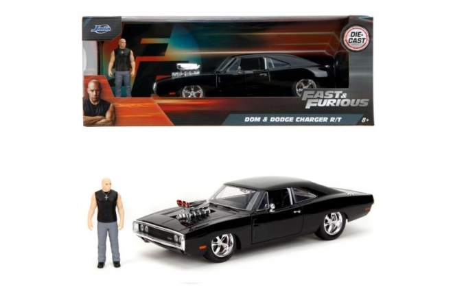 Brzi i žestoki auto 1970 Dodge Charger 1:24 + figurica Dominic Toretto