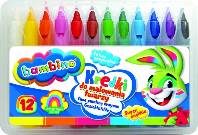 Olovke za crtanje po licu Bambino - 12 komada