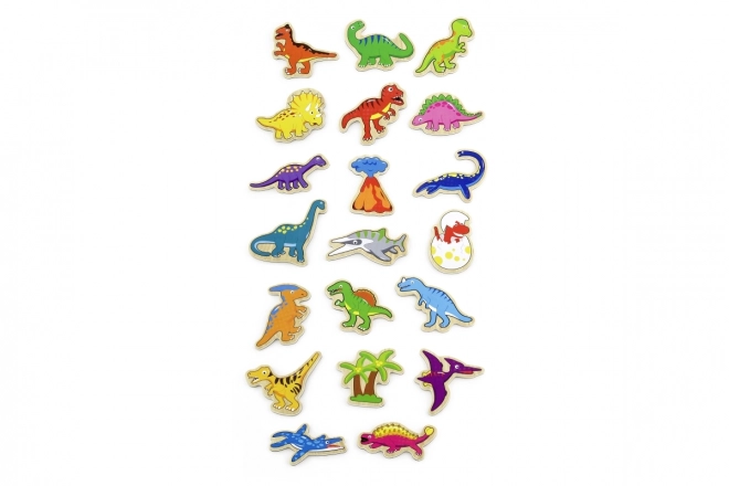 Drveni magneti 20 kom - dinosauri