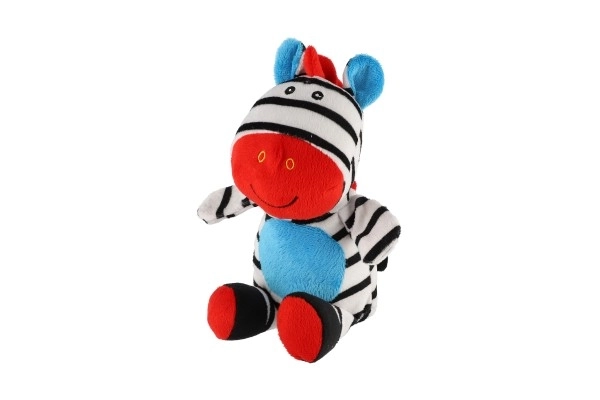 Plišana zvečkica Zebra za bebe