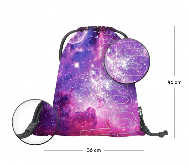 Vrećica BAAGL Skate Galaxy