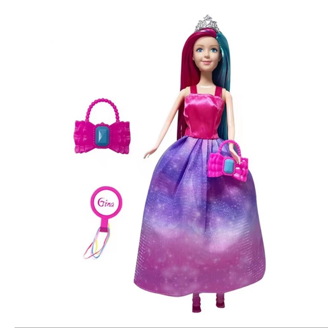 WOOPIE Set 4 Čarobne Princeze - Kutija Lutki 4u1 s Dodacima