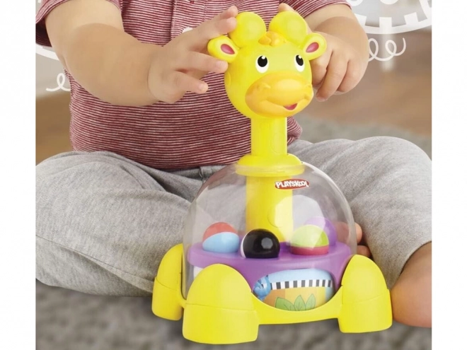 Igračka žirafa s kuglicama PlaySkool