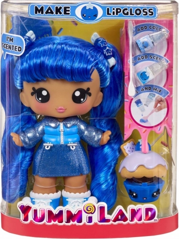 Lutka Yummiland Large s ljubimcem Lipgloss – Rory Blueberry