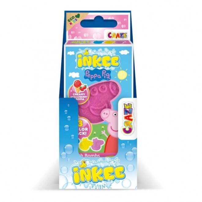 INKEE - Mini paket šumeća bomba - Peppa Pig