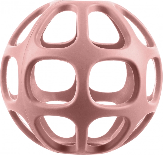 Silikonska grizalica Round, Old Pink
