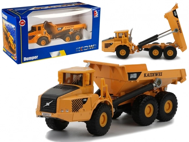 Metalno kipersko vozilo 1:87 s pokretnim dijelovima