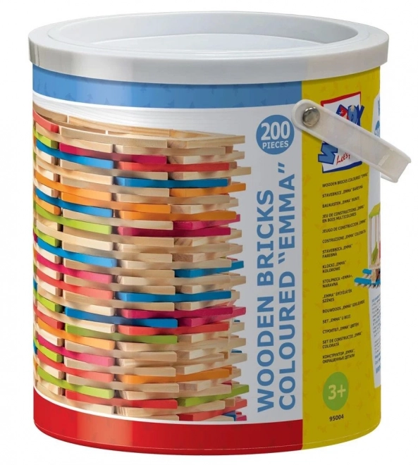 Drvene kocke - daske 200 komada